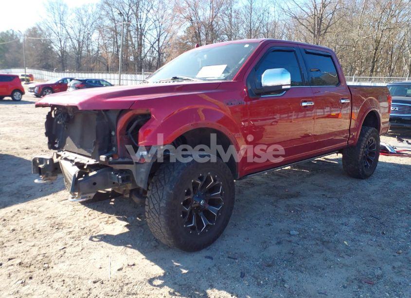 Photo 2 of 2019 Ford F-150 PLATINUM (VIN 1FTEW1E44KFC31845)