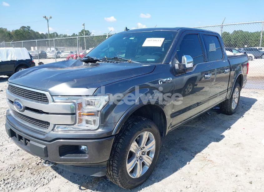 Photo 2 of 2019 Ford F-150 PLATINUM (VIN 1FTEW1E48KFC52584)