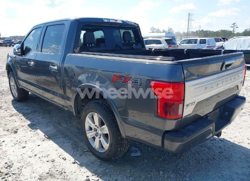 Photo 3 of 2019 Ford F-150 PLATINUM (VIN 1FTEW1E48KFC52584)