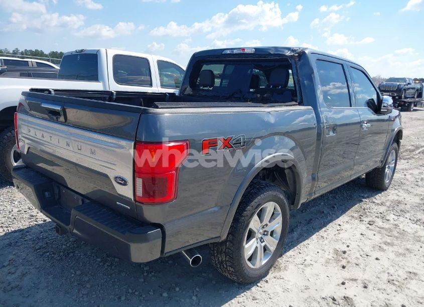 Photo 4 of 2019 Ford F-150 PLATINUM (VIN 1FTEW1E48KFC52584)