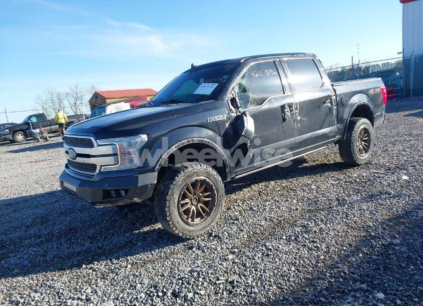 Photo 2 of 2019 Ford F-150 PLATINUM (VIN 1FTEW1E49KFC36653)