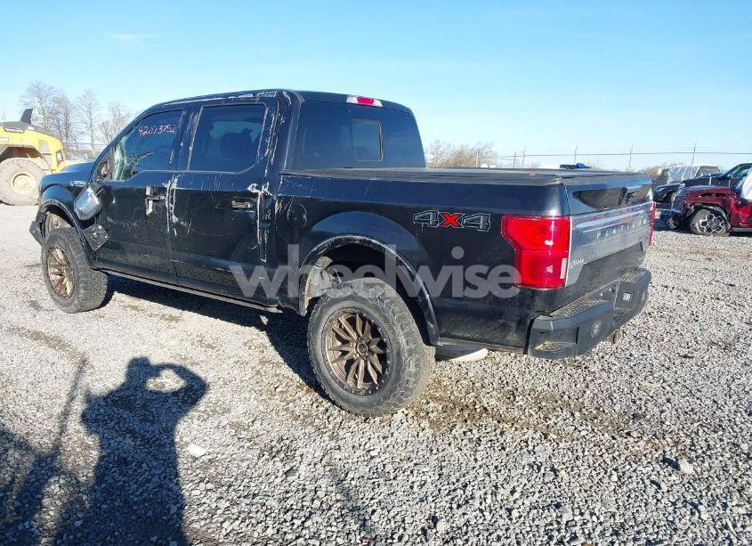 Photo 3 of 2019 Ford F-150 PLATINUM (VIN 1FTEW1E49KFC36653)