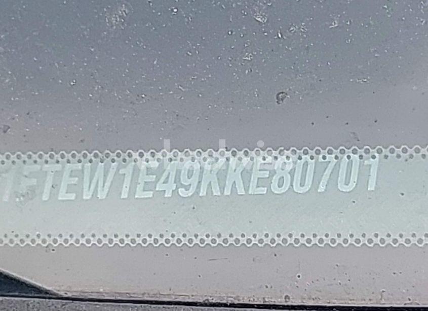 Photo 9 of 2019 Ford F-150 LARIAT (VIN 1FTEW1E49KKE80701)