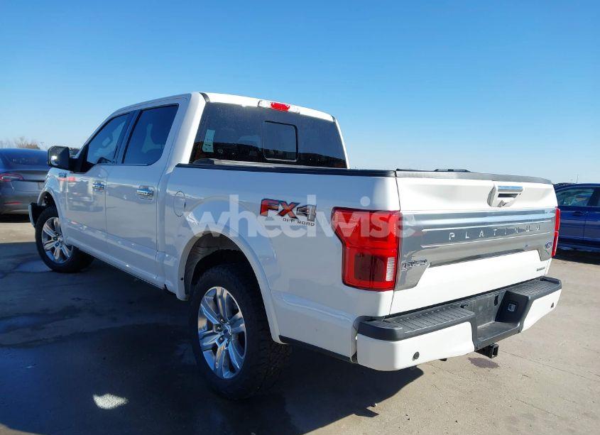 Photo 3 of 2020 Ford F-150 PLATINUM (VIN 1FTEW1E4XLFA12762)