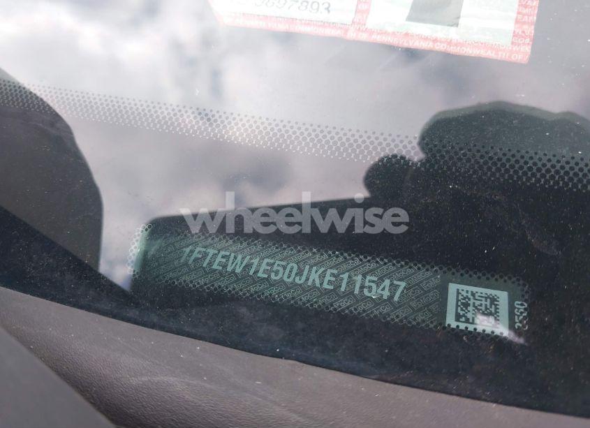 Photo 9 of 2018 Ford F-150 XLT (VIN 1FTEW1E50JKE11547)