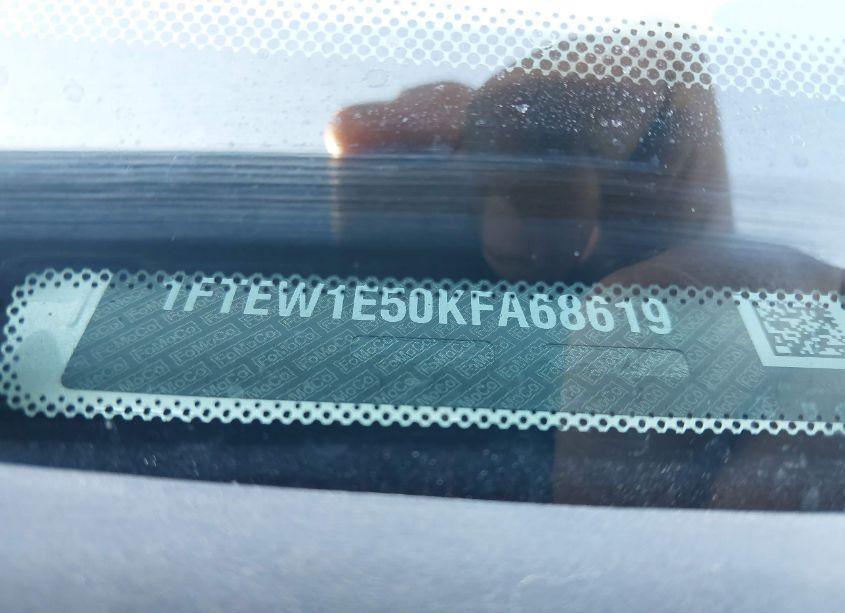 Photo 9 of 2019 Ford F-150 PLATINUM (VIN 1FTEW1E50KFA68619)