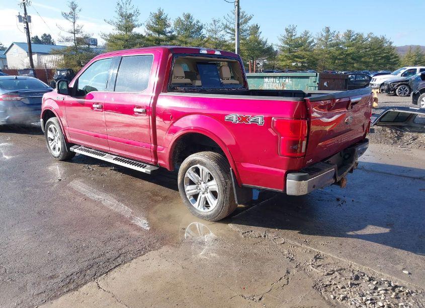 Photo 3 of 2018 Ford F-150 LARIAT (VIN 1FTEW1E52JFA43087)