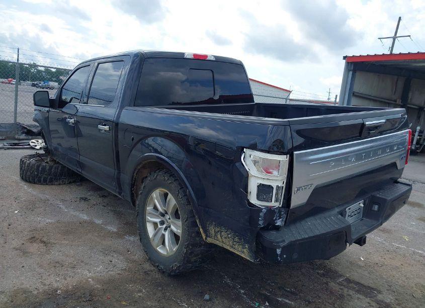 Photo 3 of 2020 Ford F-150 PLATINUM (VIN 1FTEW1E52LFC10423)