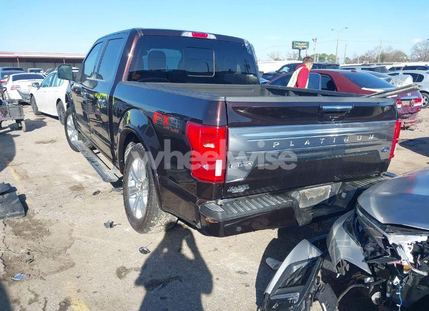 Photo 3 of 2018 Ford F-150 PLATINUM (VIN 1FTEW1E55JFB69816)