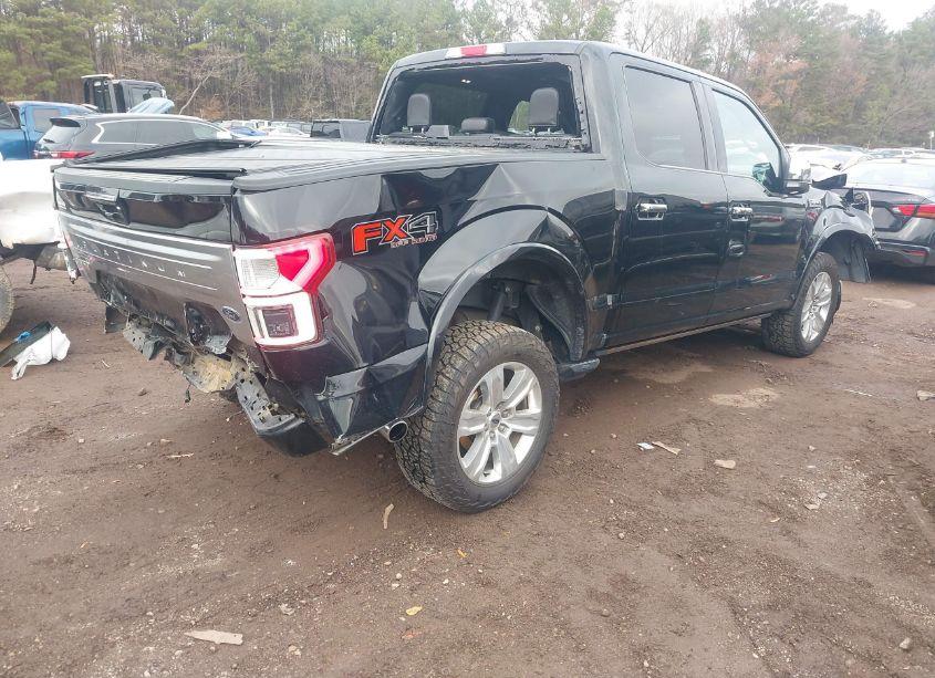 Photo 4 of 2018 Ford F-150 PLATINUM (VIN 1FTEW1E57JFB80123)