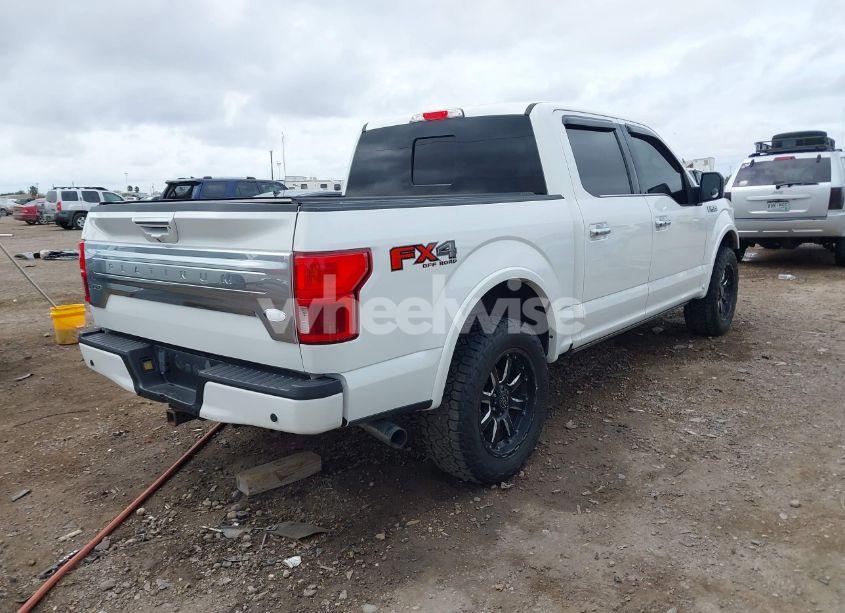 Photo 4 of 2020 Ford F-150 PLATINUM (VIN 1FTEW1E58LFB33704)