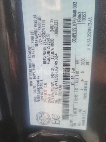 Photo 4 of 2020 FORD F150 SUPERCREW (VIN 1FTEW1E58LKF49324)