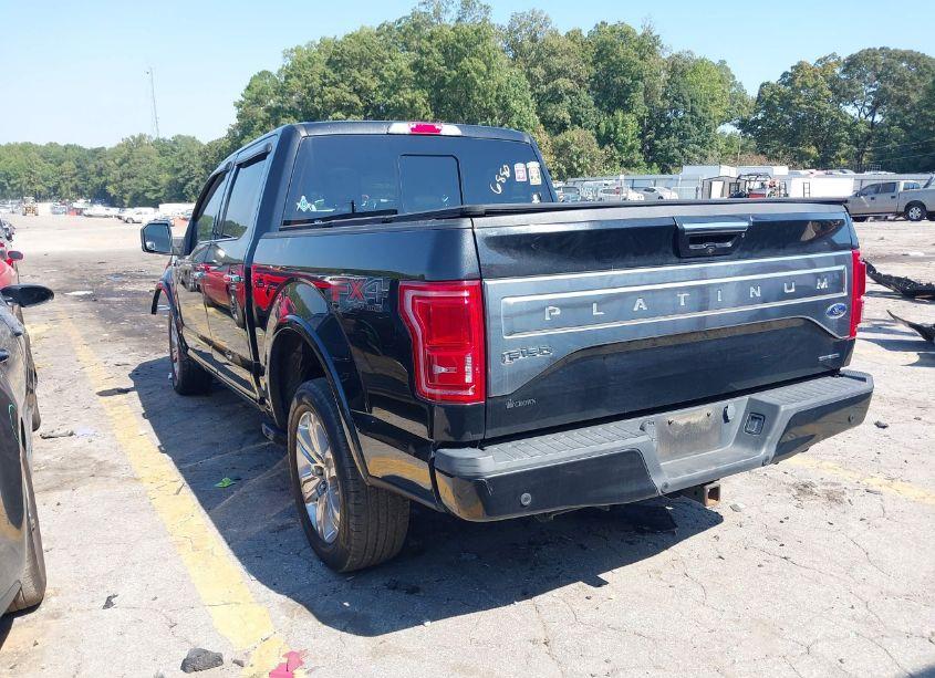 Photo 3 of 2015 Ford F-150 PLATINUM (VIN 1FTEW1EF0FFB86880)