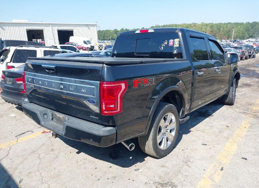 Photo 4 of 2015 Ford F-150 PLATINUM (VIN 1FTEW1EF0FFB86880)