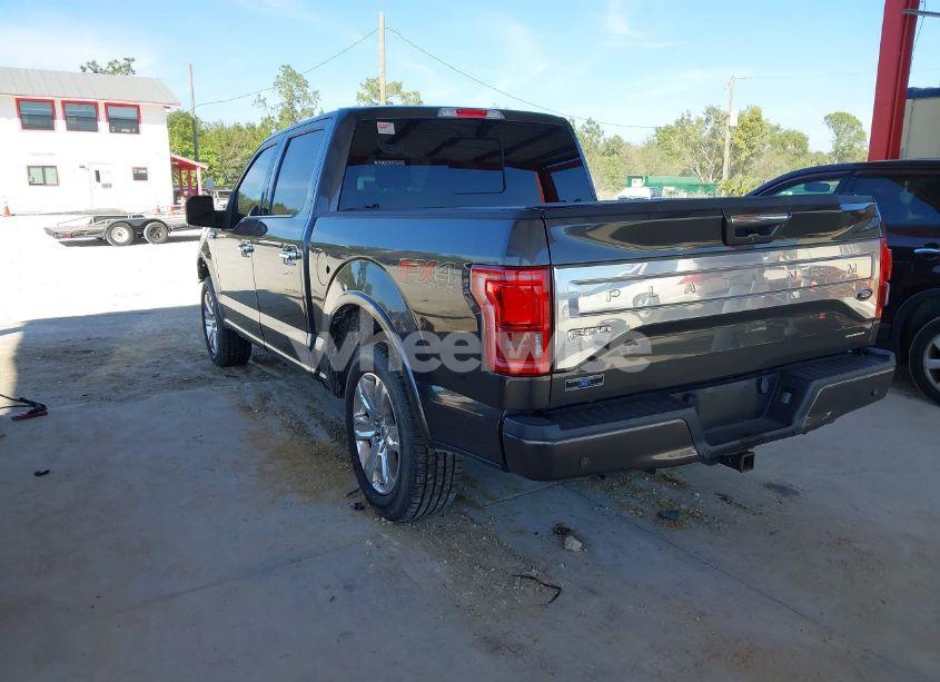 Photo 3 of 2016 Ford F-150 PLATINUM (VIN 1FTEW1EF0GFB51323)