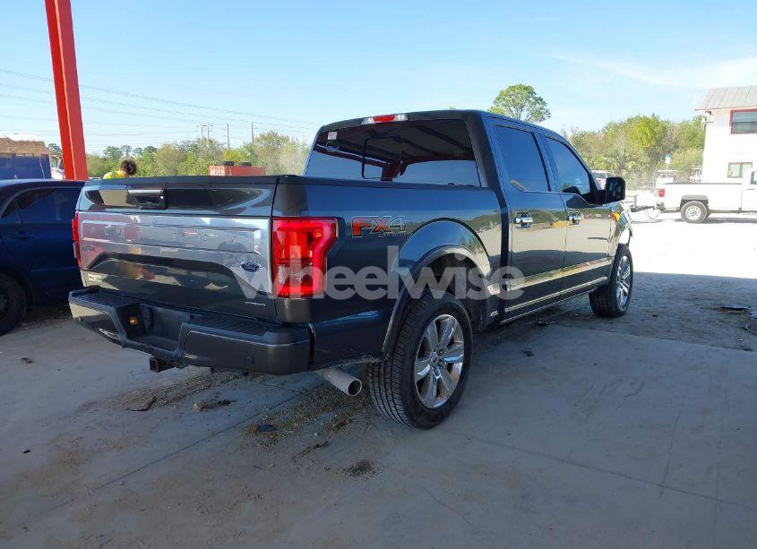 Photo 4 of 2016 Ford F-150 PLATINUM (VIN 1FTEW1EF0GFB51323)