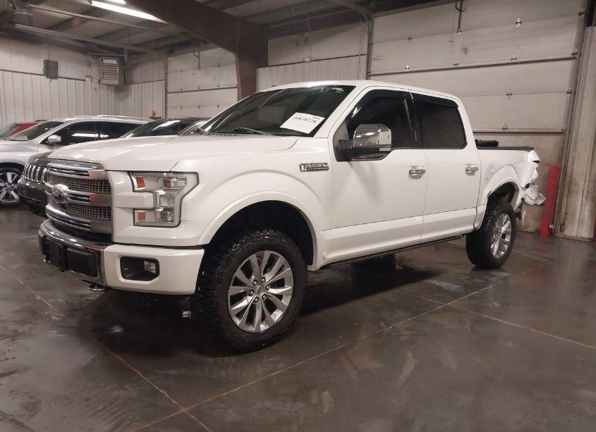 Photo 2 of 2017 Ford F-150 PLATINUM (VIN 1FTEW1EF0HFA93439)