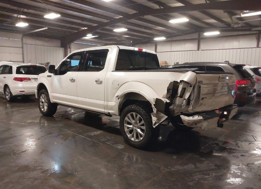 Photo 3 of 2017 Ford F-150 PLATINUM (VIN 1FTEW1EF0HFA93439)