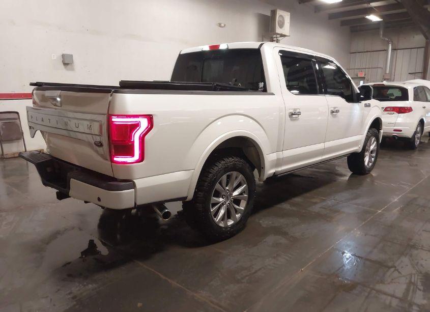 Photo 4 of 2017 Ford F-150 PLATINUM (VIN 1FTEW1EF0HFA93439)