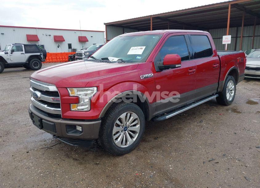 Photo 2 of 2015 Ford F-150 LARIAT (VIN 1FTEW1EF1FKE08947)