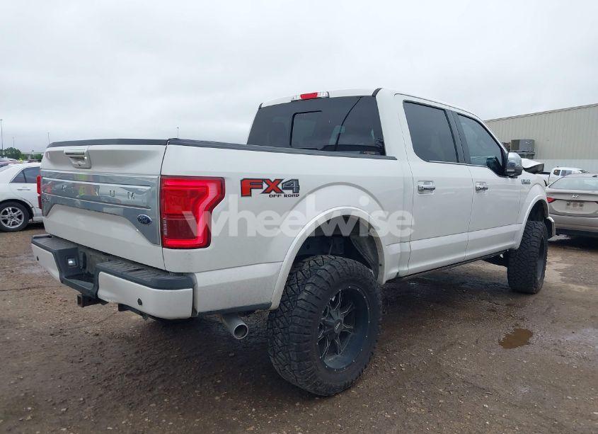 Photo 4 of 2016 Ford F-150 PLATINUM (VIN 1FTEW1EF2GFB25838)