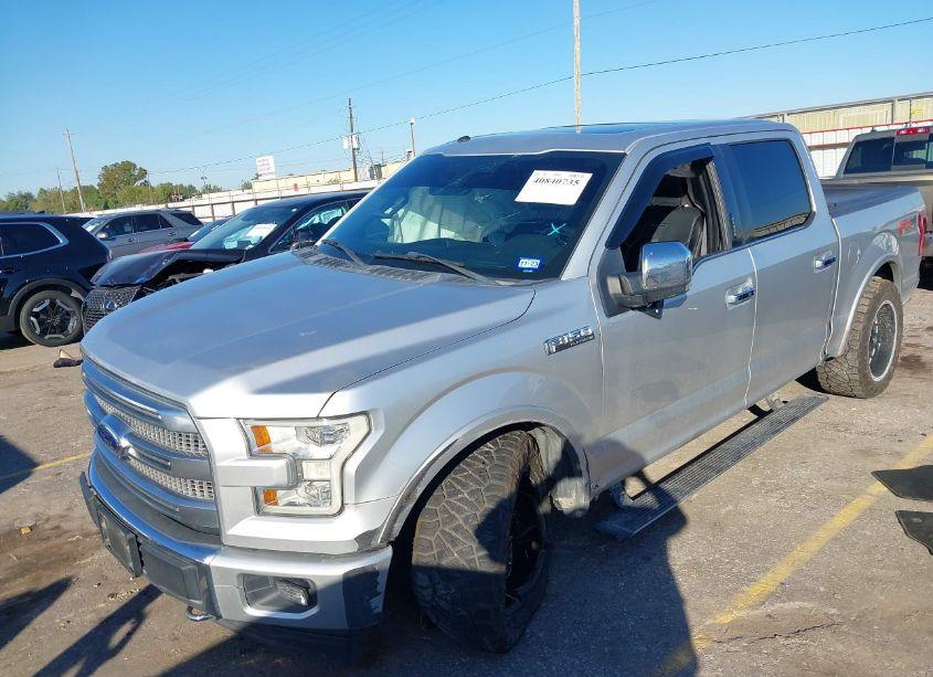 Photo 2 of 2017 Ford F-150 PLATINUM (VIN 1FTEW1EF2HFA33498)