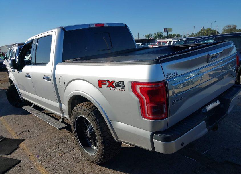 Photo 3 of 2017 Ford F-150 PLATINUM (VIN 1FTEW1EF2HFA33498)