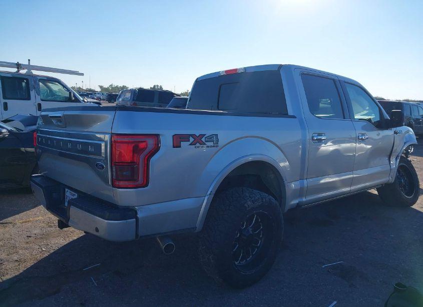 Photo 4 of 2017 Ford F-150 PLATINUM (VIN 1FTEW1EF2HFA33498)