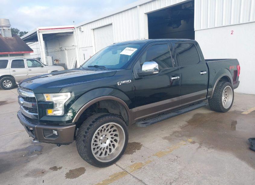 Photo 2 of 2015 Ford F-150 LARIAT (VIN 1FTEW1EF3FKD74820)