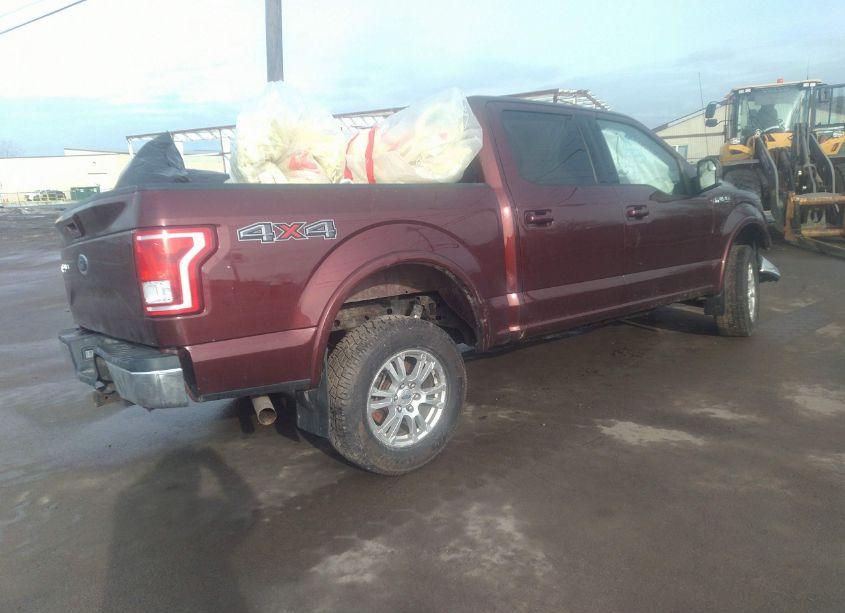 Photo 4 of 2017 Ford F-150 LARIAT (VIN 1FTEW1EF3HFB23145)