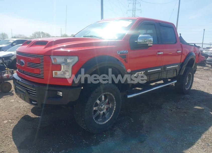 Photo 2 of 2016 Ford F-150 LARIAT (VIN 1FTEW1EF4GFA19181)