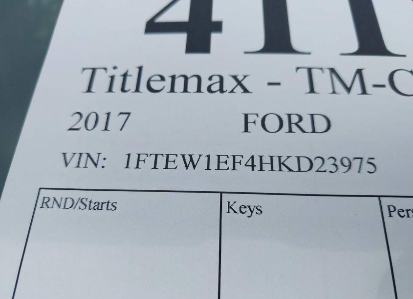 Photo 9 of 2017 Ford F-150 XLT (VIN 1FTEW1EF4HKD23975)