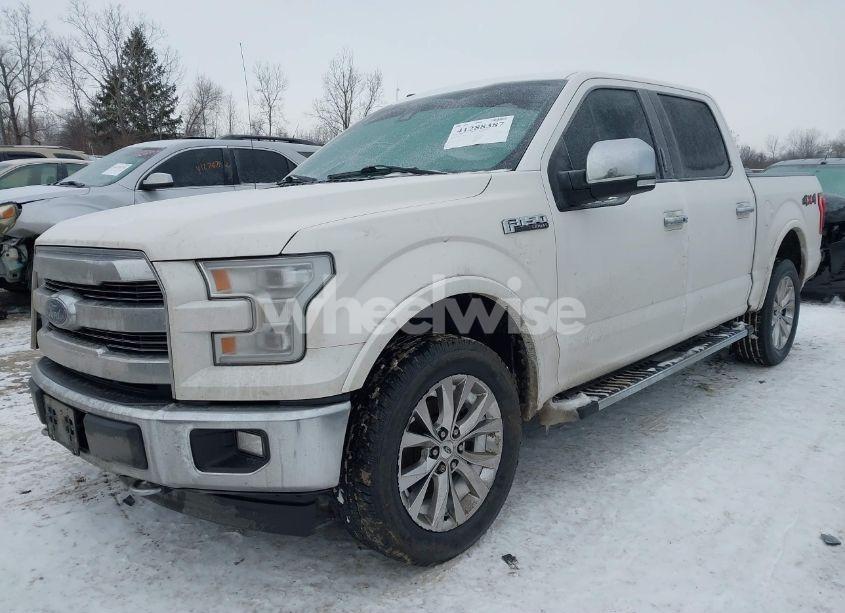 Photo 2 of 2017 Ford F-150 LARIAT (VIN 1FTEW1EF4HKE42643)