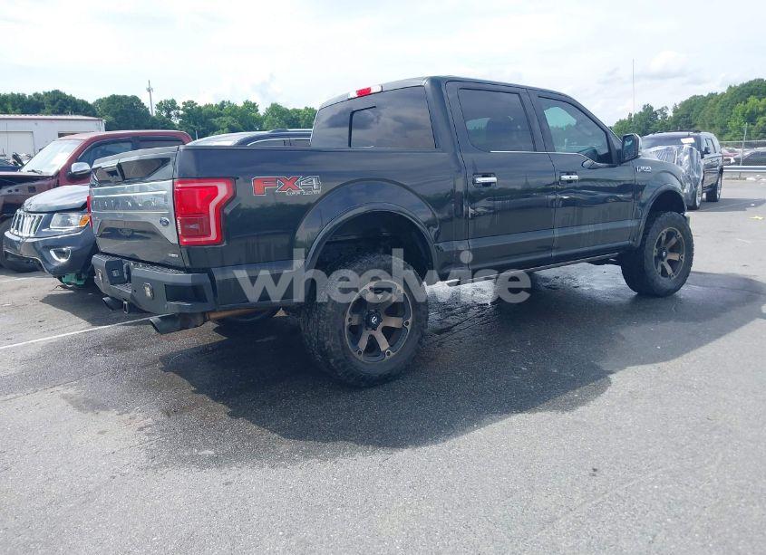 Photo 4 of 2015 Ford F-150 PLATINUM (VIN 1FTEW1EF5FFB37738)
