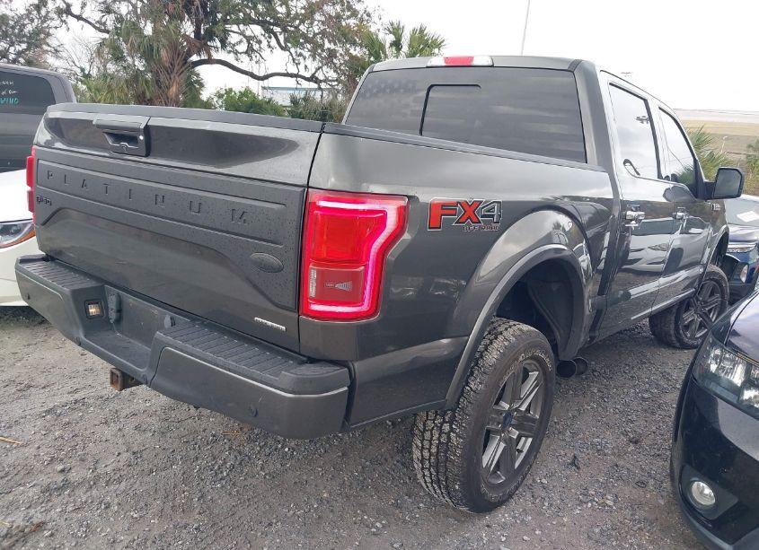 Photo 4 of 2015 Ford F-150 PLATINUM (VIN 1FTEW1EF5FFC59015)
