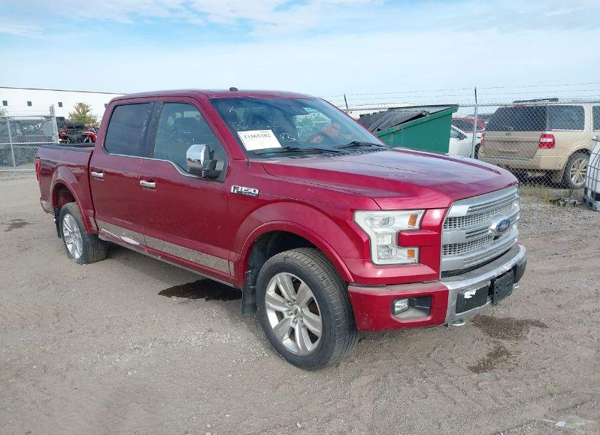 2016 Ford F-150 PLATINUM (VIN 1FTEW1EF5GFB11271) main photo