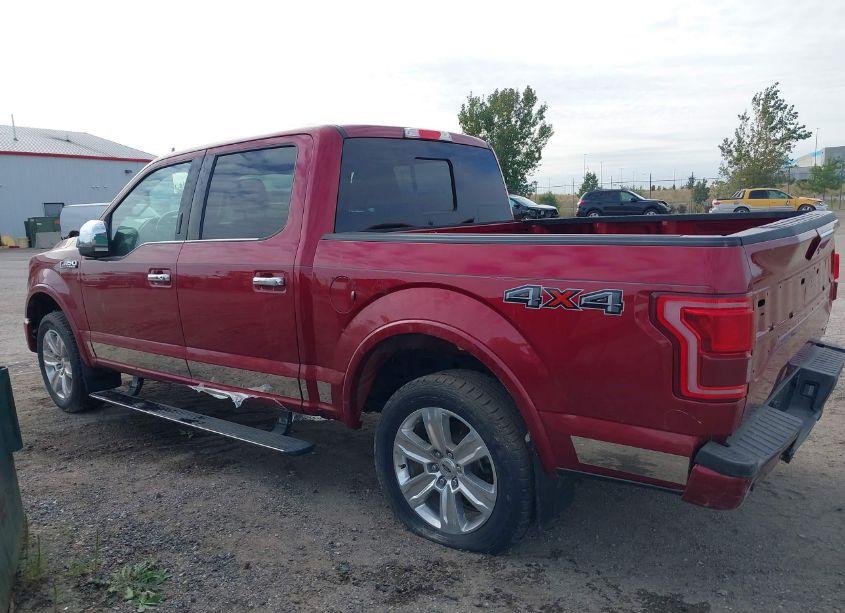 Photo 15 of 2016 Ford F-150 PLATINUM (VIN 1FTEW1EF5GFB11271)