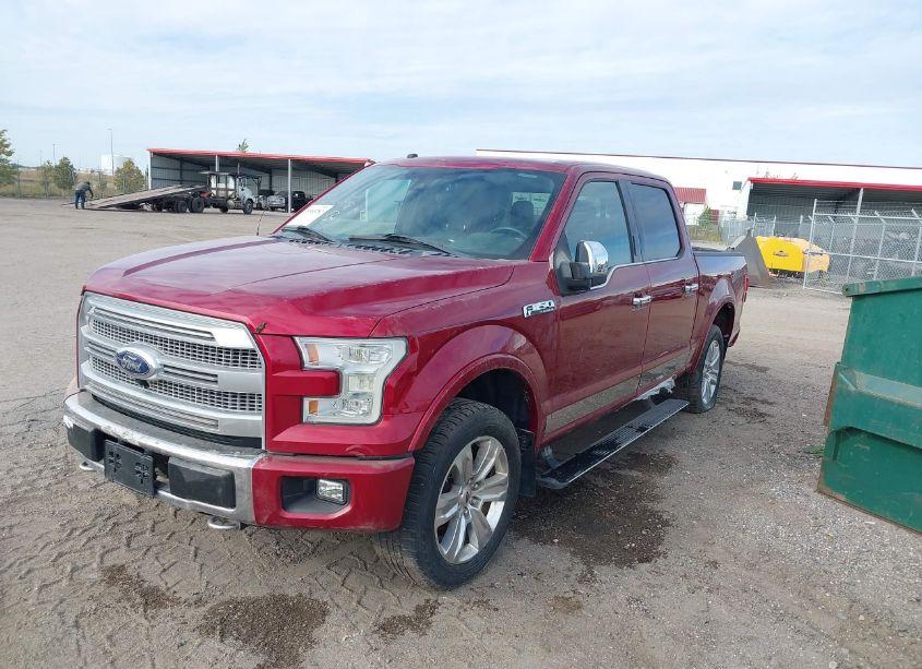Photo 2 of 2016 Ford F-150 PLATINUM (VIN 1FTEW1EF5GFB11271)