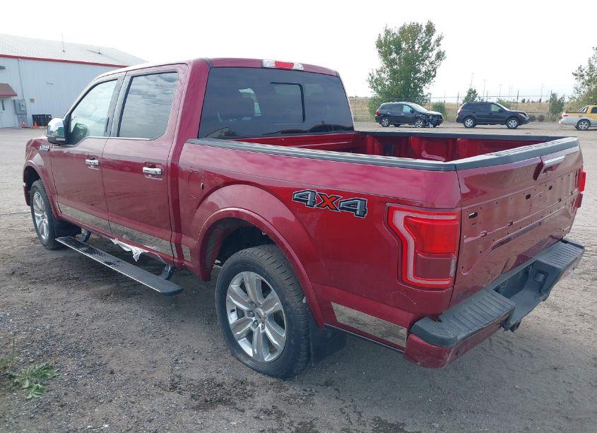 Photo 3 of 2016 Ford F-150 PLATINUM (VIN 1FTEW1EF5GFB11271)