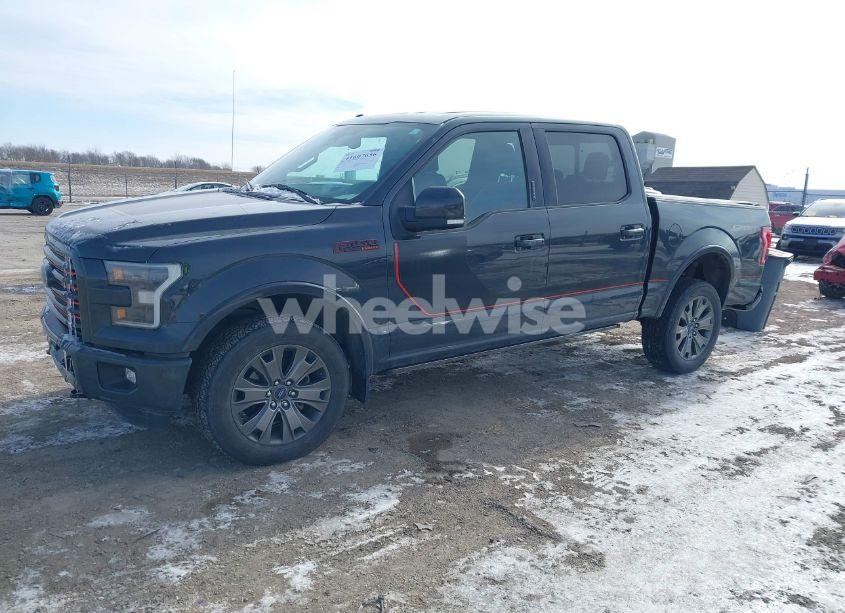 Photo 2 of 2016 Ford F-150 LARIAT (VIN 1FTEW1EF5GFC66144)