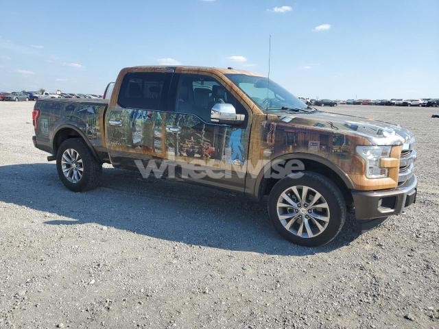 Photo 2 of 2017 FORD F150 SUPERCREW (VIN 1FTEW1EF5HFB20117)