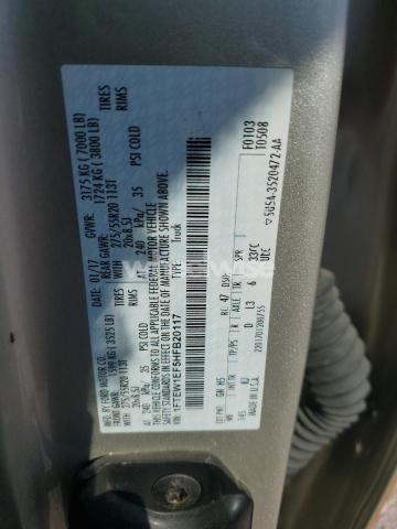 Photo 5 of 2017 FORD F150 SUPERCREW (VIN 1FTEW1EF5HFB20117)