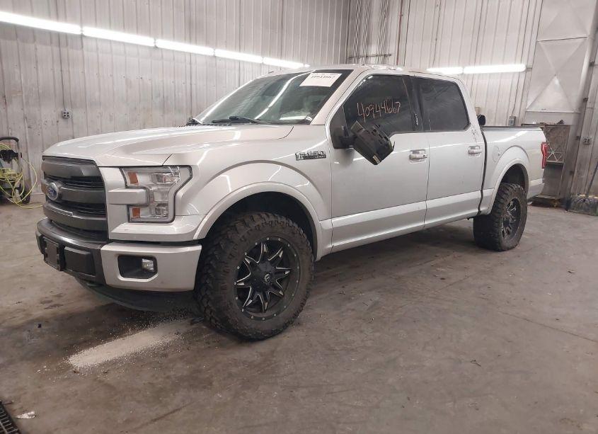 Photo 2 of 2015 Ford F-150 LARIAT (VIN 1FTEW1EF6FKD57784)