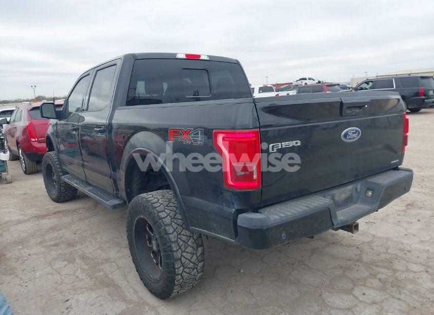 Photo 3 of 2015 Ford F-150 LARIAT (VIN 1FTEW1EF6FKE36971)