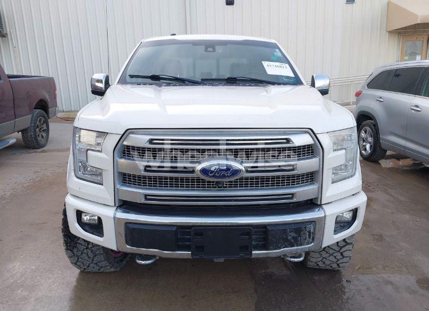 Photo 12 of 2017 Ford F-150 PLATINUM (VIN 1FTEW1EF6HFB51909)