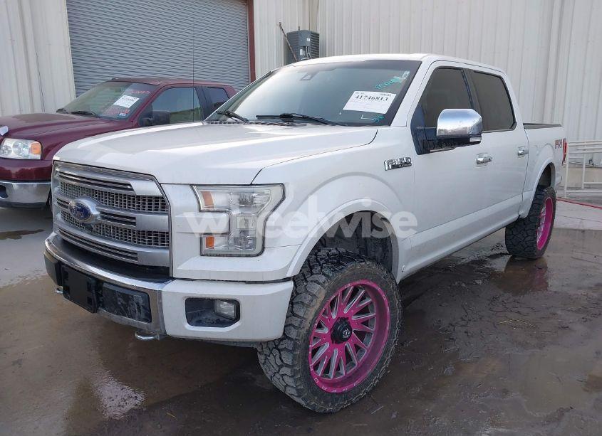 Photo 2 of 2017 Ford F-150 PLATINUM (VIN 1FTEW1EF6HFB51909)