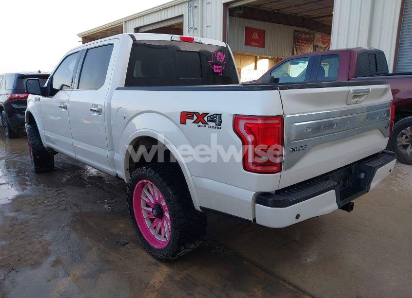 Photo 3 of 2017 Ford F-150 PLATINUM (VIN 1FTEW1EF6HFB51909)