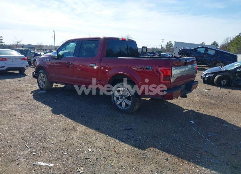 Photo 3 of 2015 Ford F-150 PLATINUM (VIN 1FTEW1EF7FFC69822)