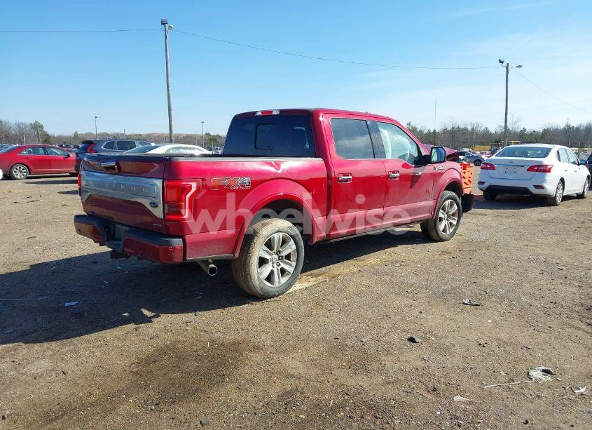 Photo 4 of 2015 Ford F-150 PLATINUM (VIN 1FTEW1EF7FFC69822)