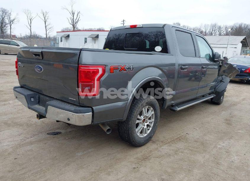 Photo 4 of 2016 Ford F-150 LARIAT (VIN 1FTEW1EF9GFC80614)